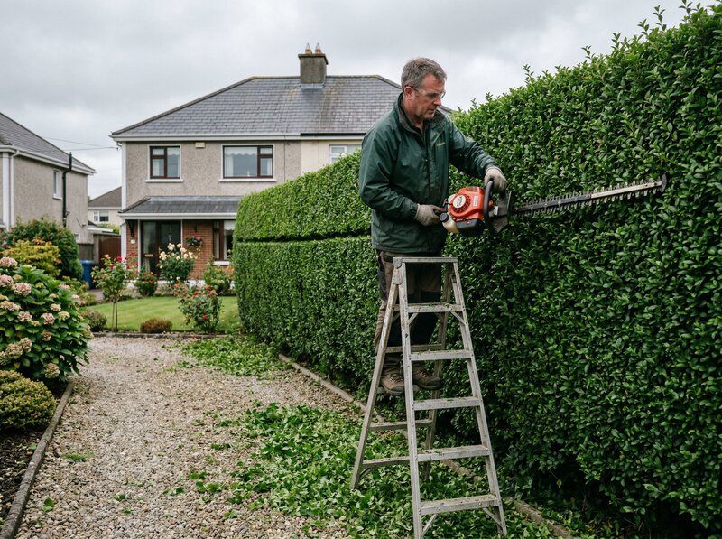 Hedge trimming