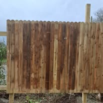 Close-board wooden panel fence — Midwest Garden Maintenance